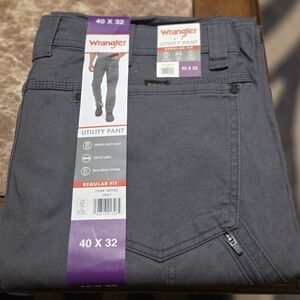 Wrangler Gray Utility Pants